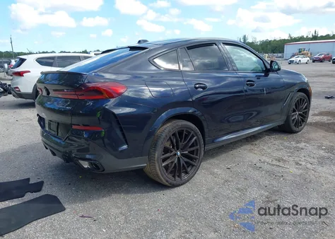 2024 BMW X6 xDrive40I z USA, uszkodzony, nr VIN 5UX33EX04R9V18045